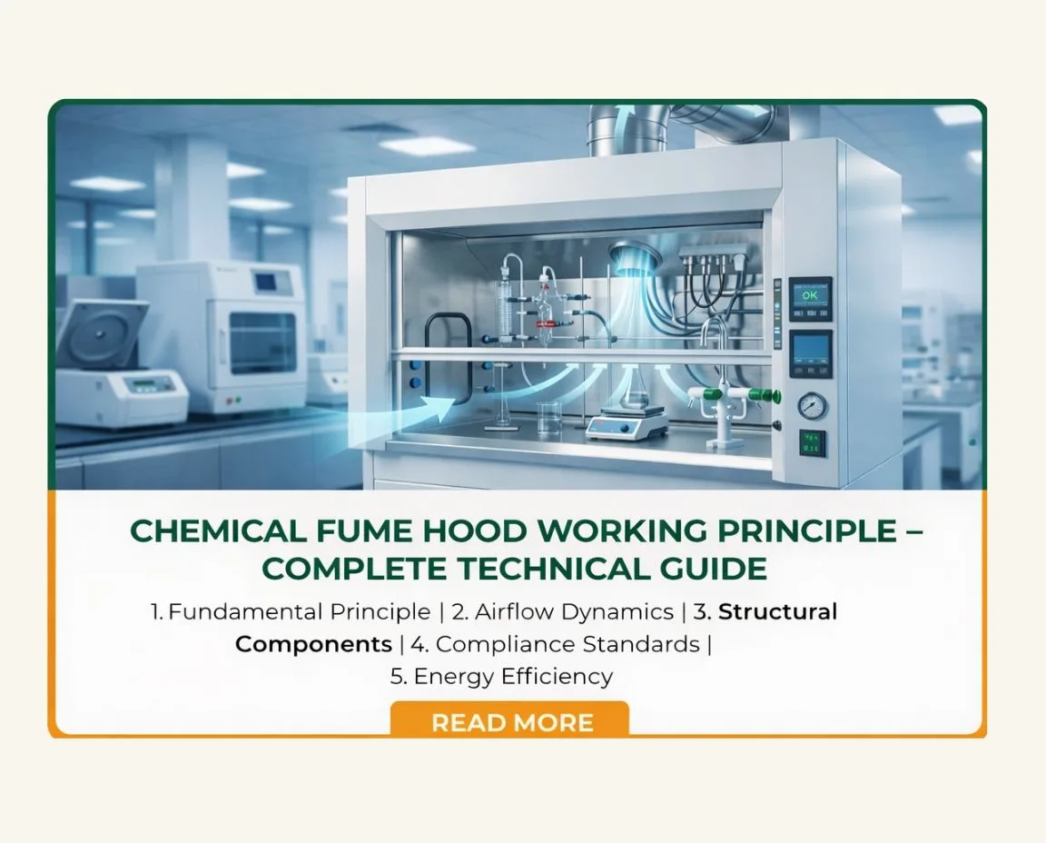 Chemical Fume Hood Working Principle – Complete Technical & Engineering Guide